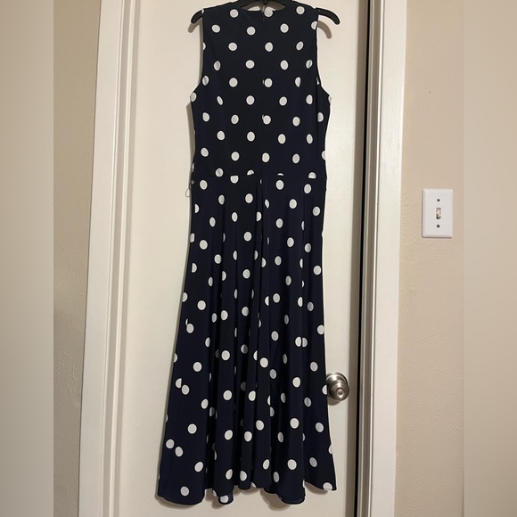 Lauren Ralph Lauren Polka Dot Dress, Size 12 - Picture 2 of 6